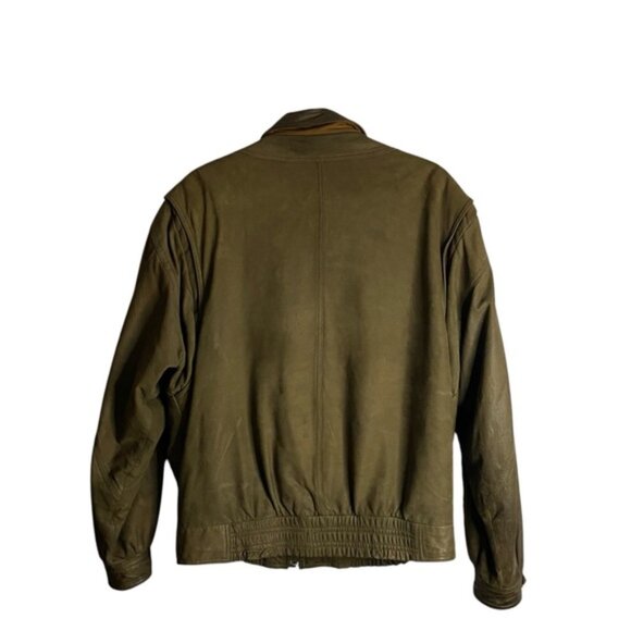 Hawkins and Kent Men's Vintage Brown Military Field Jacket - Picture 10 of 14